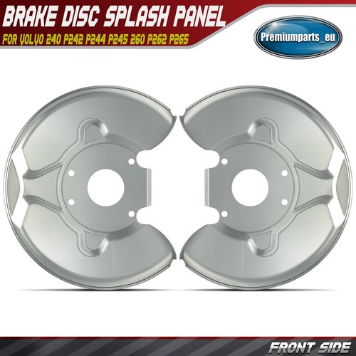 Brake disc splash panel - 2x,