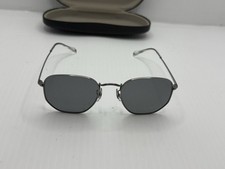 Ray-Ban RB8148 Hexagonal Titanium Sunglasses, Silver FRAMES ONLY 54MM