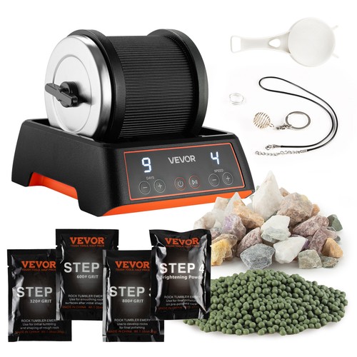 Vevor rock tumbler - tumbler, kit