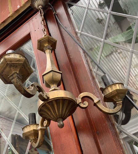 French antique brass arm - brass,
