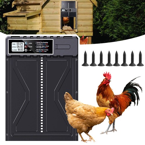 Automatic chicken coop door - coop,