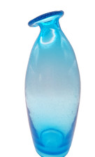 Asymmetric Turquoise Glass