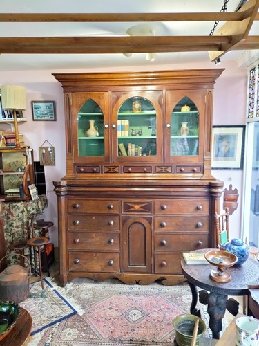Large solid oak - large, 19th