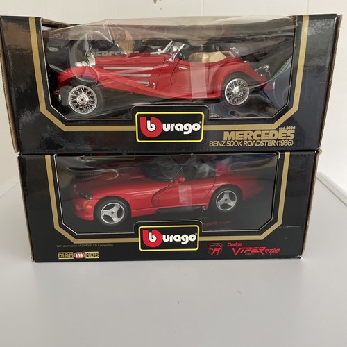 Burago model cars - cars, dodge