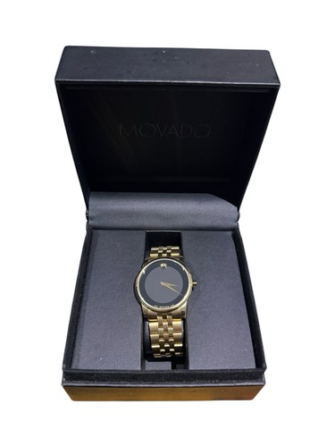 Movado black museum dial 40mm - movado,