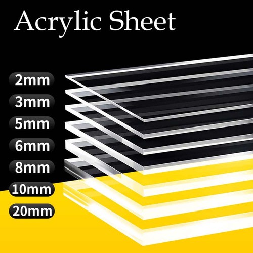 Clear laser cut plastic - clear,