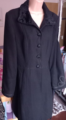 Fab black vintage - vintage, astrakhan