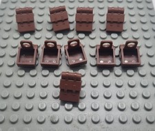 Lego 10x Pirate Backpack Reddish Brown