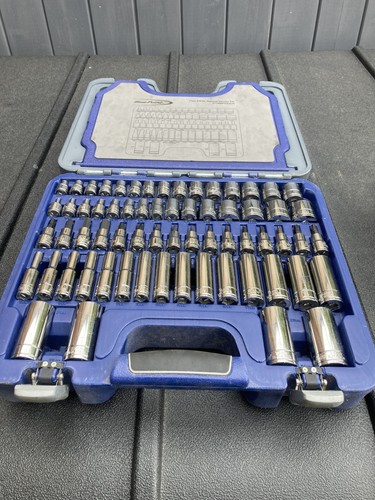 Blue point 77pc socket - point, 3/8"