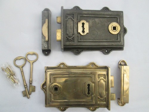 Dual handed cast iron brass - &,