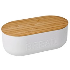 White Modern Bread Bin Loaf