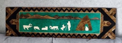 Vtg chukchi wall art inuit - vtg,