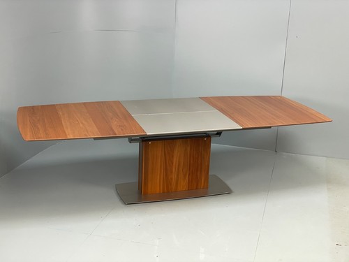 Modern extending dining table - extending,