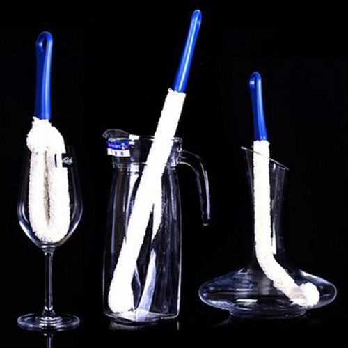 Wine decanter cleaning brush - decanter,