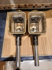Pair of antique carriage/coach lamps