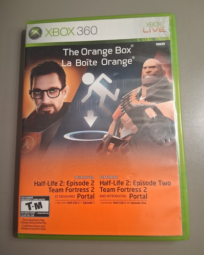 The orange box - orange, xbox