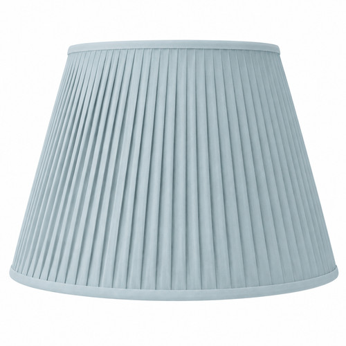 Duck egg blue - 18", pleated