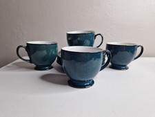 Denby Greenwich 4 Cups & 4