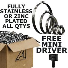 Stainless Steel Or Zinc Hose Clips Pipe Clamps Jubilee 304ss Ash Quality