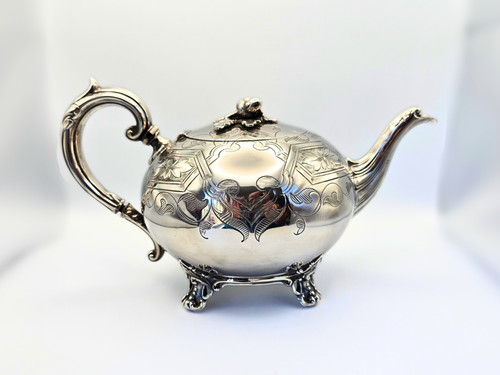 Antique victorian silver plate - antique,