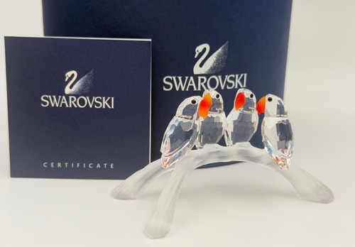 Rare swarovski baby lovebirds - rare,