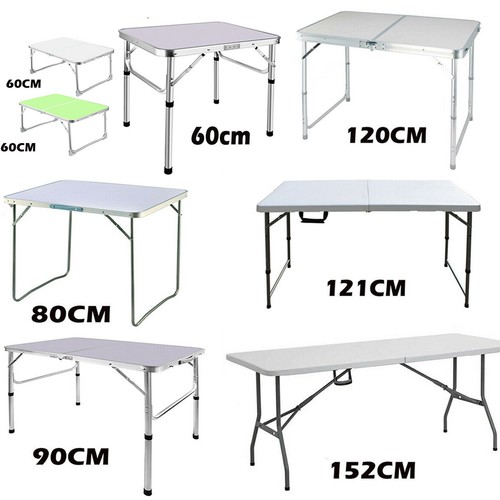 Folding table portable fold - fold, up