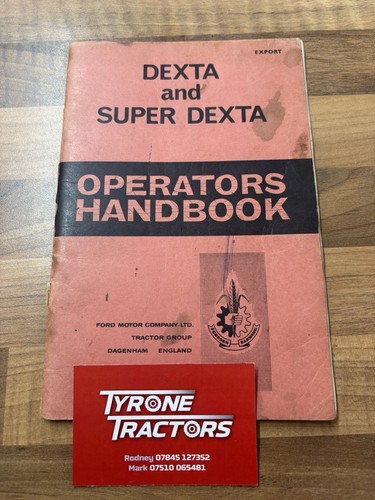 Fordson dexta super - &,