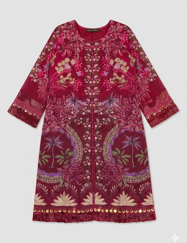 Maria inspired printed lawn - printed,