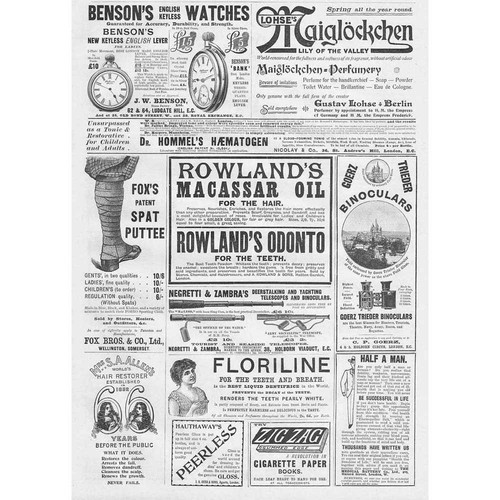 Victorian adverts spat - adverts;,