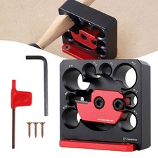 Compact Doweling Jig Dowel Maker Adjustable Round Tenon Cutter Woodworking Tool