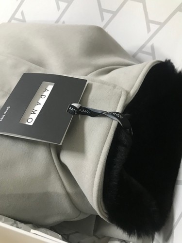 Adamo jacket fur sleeves long - jacket,