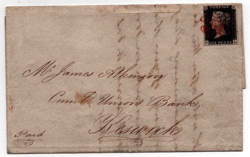 1840 margin penny - 4,