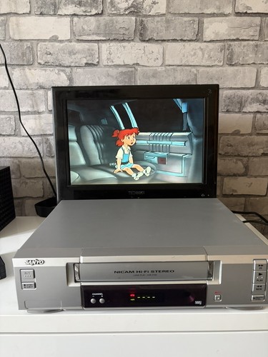 Silver sanyo vhr h792e - silver, video