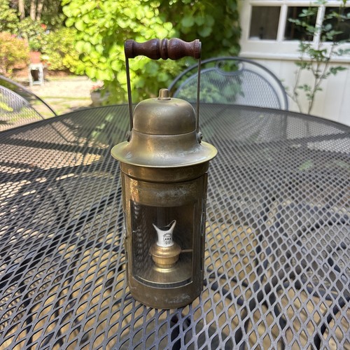 Brass binnacle lantern lamp - brass,