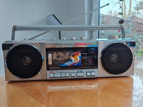 Rare sanyo 7790k boombox - rare, m-7790k