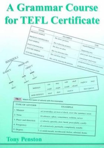 Grammar course for tefl - grammar,