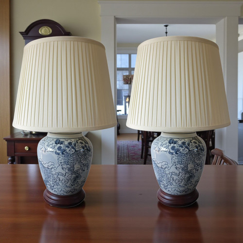 Pair chinese ceramic - ceramic, table