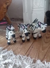 Felt Zebra Hanging Decoration