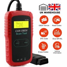 Automotive Code Reader Check Engine DTC OBD2 Diagnostic Tool Car ODB2 Scanner