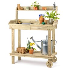 Garden Potting Table Bench