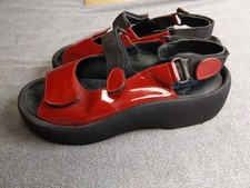 Wolky Shoes Womens Size 37 Red