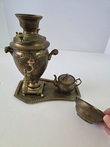 Antique persian russian brass - antique,