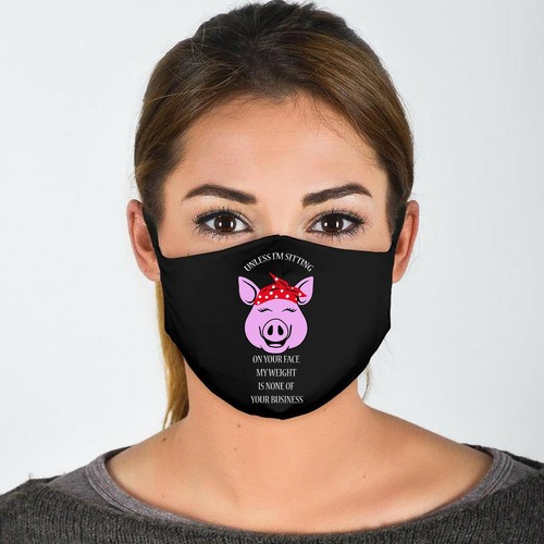 Pig face novelty - pig,