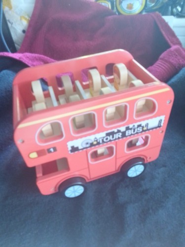 Wooden sightseeing tour - wooden, bus