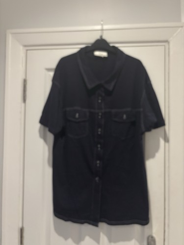 Ann harvey ladies - navy, button
