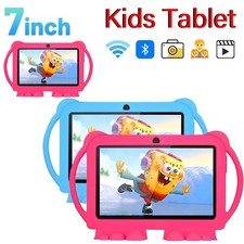 Kids Tablet 7 Inch, Android, 4GB+64GB Storage, Bundle, WIFI, Free Case T7 Gifts