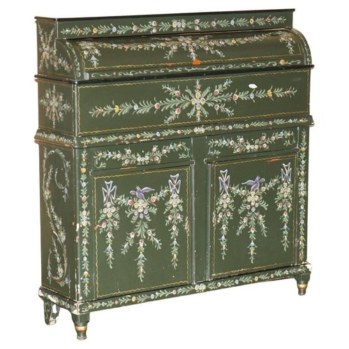Antique swedish hand painted - swedish,