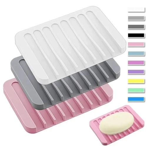 Silicone soap holder - silicone, draining
