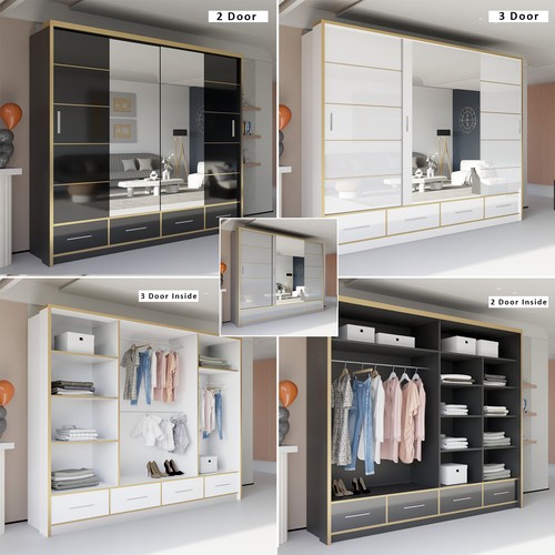 Modern door high - or, 3