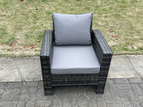 Fimous high back rattan - back, pe